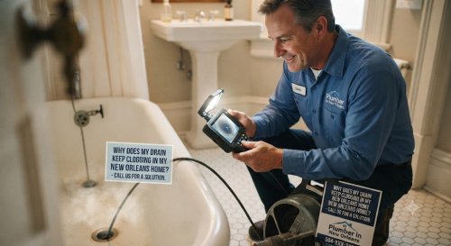 Why Does My Drain Keep Clogging in My New Orleans Home?