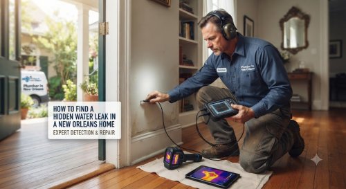 How to Find a Hidden Water Leak in New Orleans