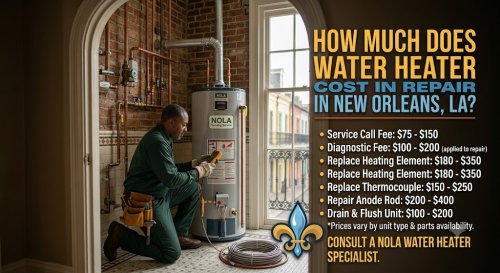 Water Heater Repair Cost New Orleans | Expert Guide
