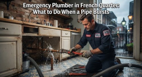 Emergency Plumber in French Quarter: Burst Pipe Guide