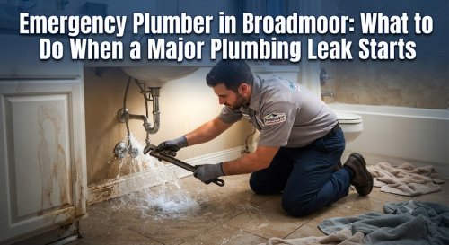 Emergency Plumber Broadmoor: Major Leak Guide