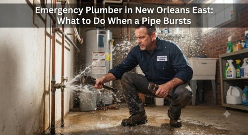 Emergency Plumber in New Orleans East: Burst Pipe Fix