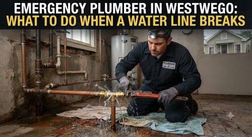Emergency Plumber Westwego: Water Line Break Fix