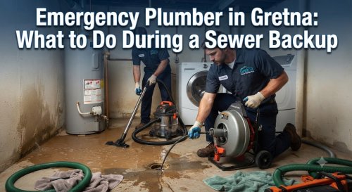 Emergency Plumber Gretna: Sewer Backup Guide