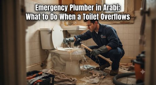 Emergency Plumber in Arabi: Overflowing Toilet Fix