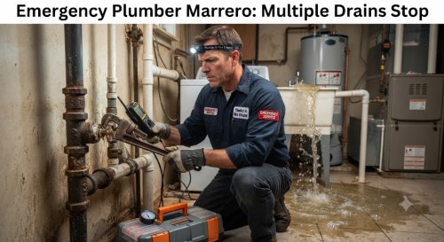 Emergency Plumber Marrero: Multiple Drains Stop