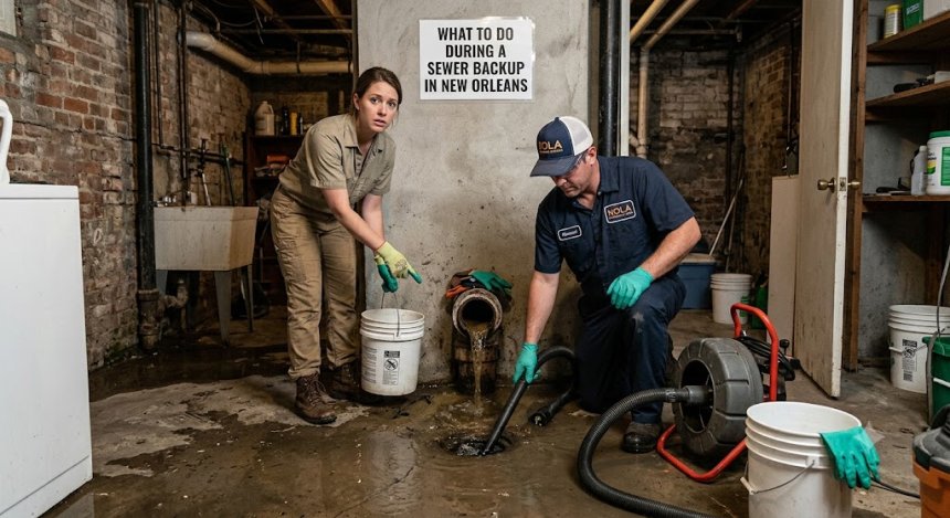 Sewer Backup in New Orleans: Causes, Fixes & What to Do