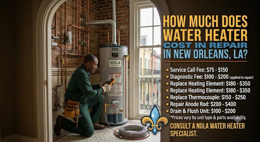 Water Heater Repair Cost New Orleans | Expert Guide