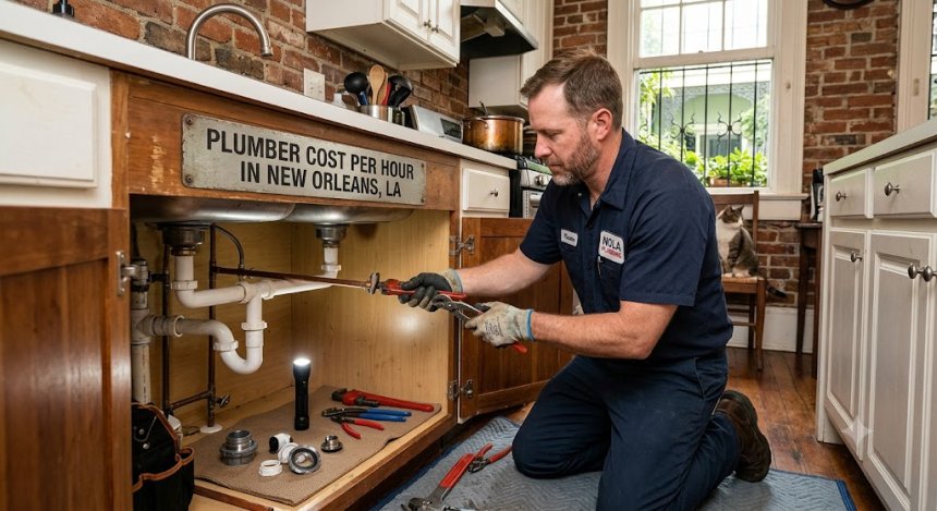 Plumber Cost Per Hour in New Orleans, LA