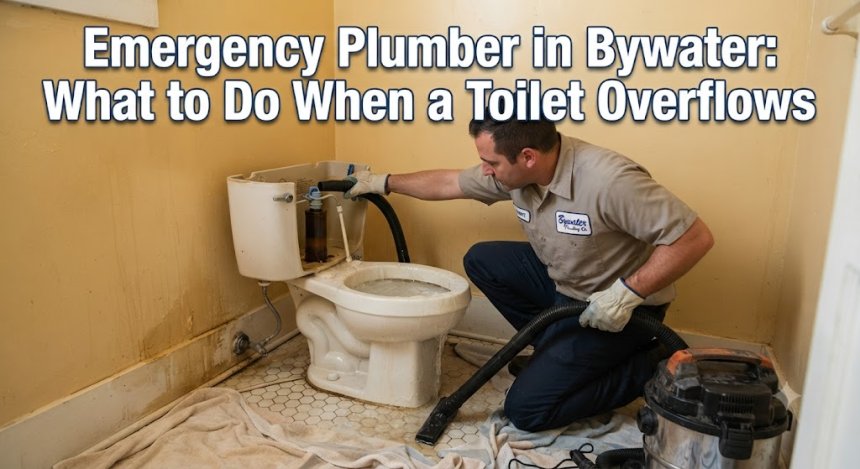 Emergency Plumber Bywater: Overflowing Toilet Guide
