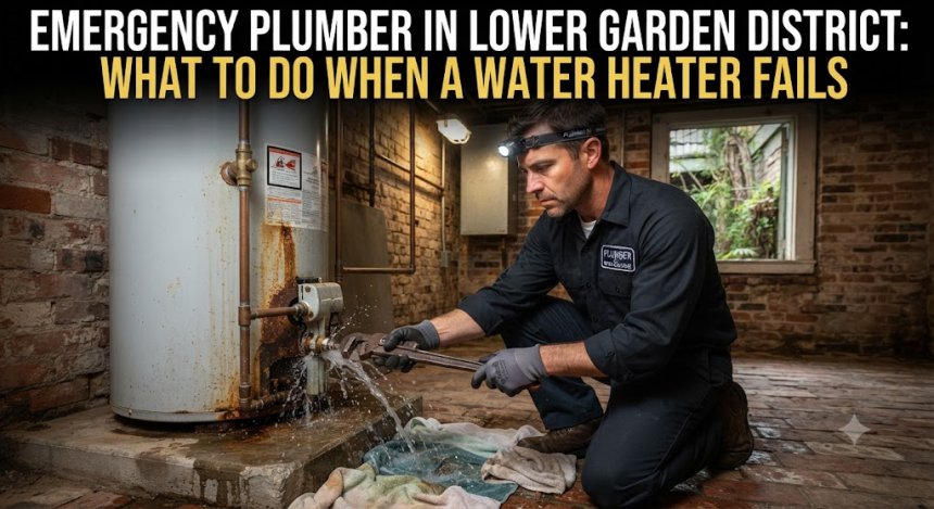 Emergency Plumber Lower Garden District: Water Heater Fix