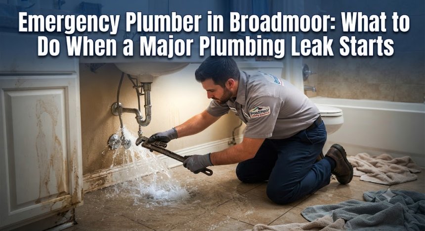 Emergency Plumber Broadmoor: Major Leak Guide
