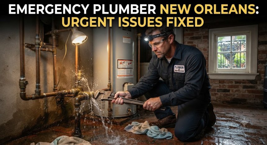 Emergency Plumber New Orleans: Urgent Issues Fixed
