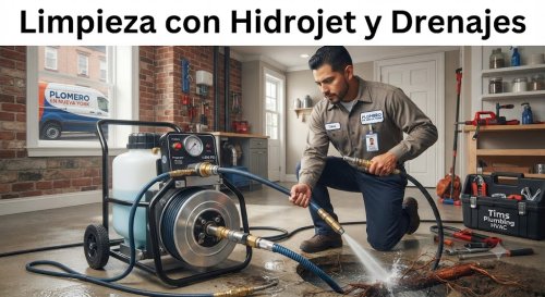Limpieza con Hidrojet y Drenajes