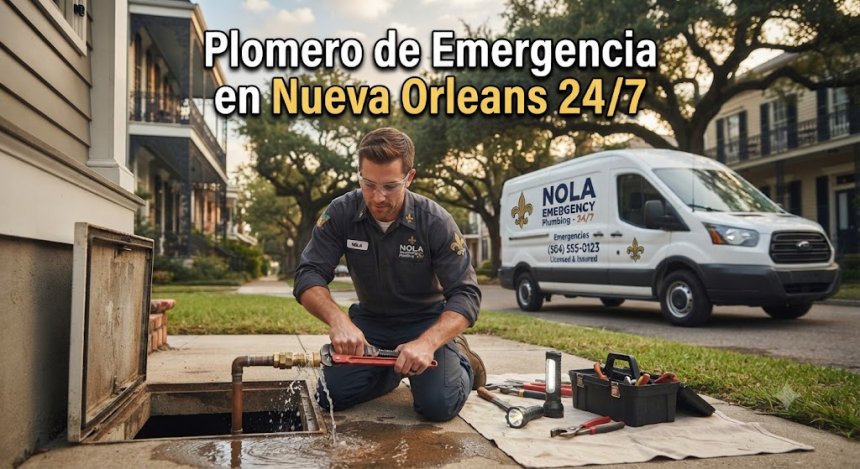 Plomero de Emergencia en Nueva Orleans 24/7