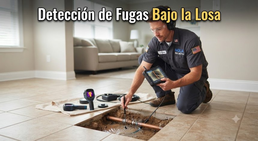 Detección de Fugas Bajo la Losa